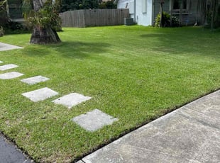 "Rita F.'s Lawn Service service result