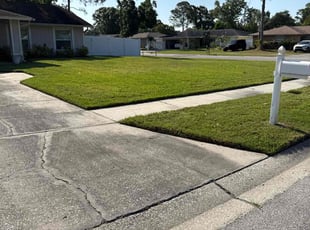 Larry M.'s Yard Cutting service result