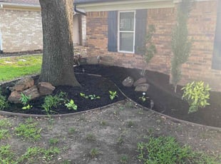 Mulching by Mowpro's Llc for Krista H. in Euless, TX