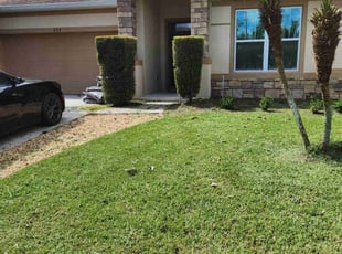 Bush Trimming by Dan Young & Renee Farmer Young's Lawn Care for Adrianna V. in Winter Springs, FL