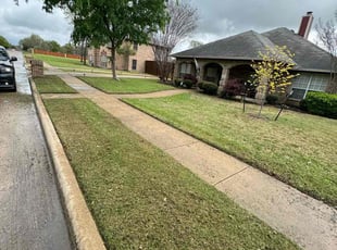 Margaret E.'s Lawn Mowing Service service result