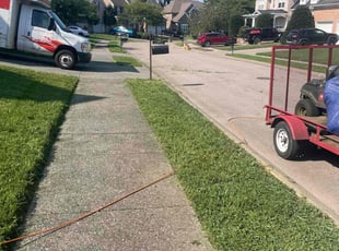 Angelica J.'s Lawn Care service result