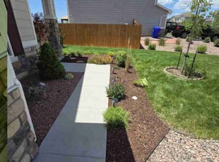 Nichole T.'s Yard Cutting service result