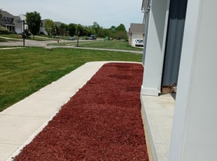 Landscaping by Tina Penney for Melissa M. in Pataskala, OH