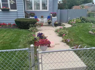 Theresa B.'s Lawn Service service result
