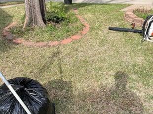 Leaf Removal by Alex Padron for Jeffery K. in Flower Mound, TX