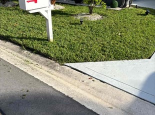 Justine C.'s Lawn Care service result