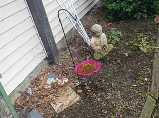 Weeding by Frank Koller for Janice M. in Indianapolis, IN