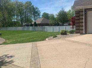 Vincenetta p.'s Lawn Mowing service result