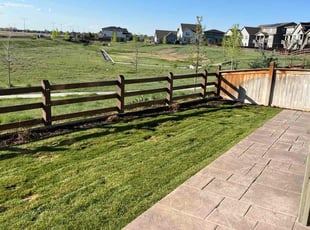 Weeding by Riley Harris for Anita W. in Brighton, CO