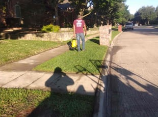 Weeding by Brian Orozco for Mary B. in Garland, TX