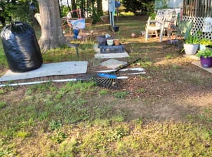 Leaf Removal by Clyde Scotton for Joanne U. in Siler City, NC