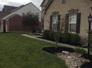 Landscaping by Zane Vogelsang for Travis L. in Liberty Township, OH