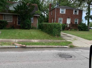 Bush Trimming by Tyler Stewart for Heather P. in Euclid, OH