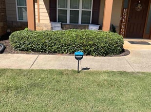 Bush Trimming by Tim Hart for Junior A. in McDonough, GA