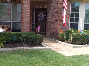 Weeding by Gerald Murphy for Rebekah W. in Mansfield, TX
