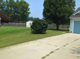 Bush Trimming by R Edwards for Danielle D. in Suffolk, VA