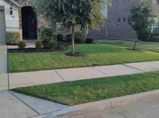 Julie C.'s Lawn Service service result
