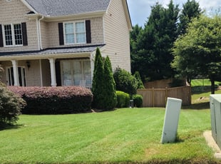 Bush Trimming by Chris Towery for Heather W. in Buford, GA