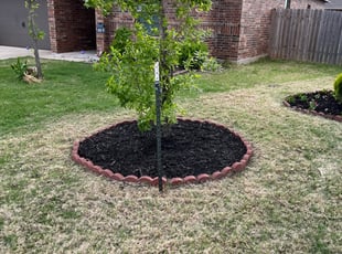 Landscaping by Kyle Brimson for Brian M. in Yukon, OK