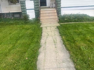 Dannielle A.'s Lawn Mowing service result