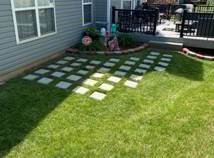 Landscaping by Levi Boozer for Richard P. in Charlotte, NC