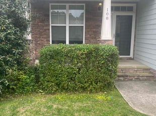 Bush Trimming by Erick G for Kathryn G. in Holly Springs, NC