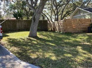 Kyle E.'s Lawn Mowing service result