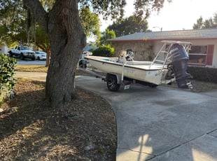 Leaf Removal by Dwaylon Peterson for Rebecca J. in St. Petersburg, FL