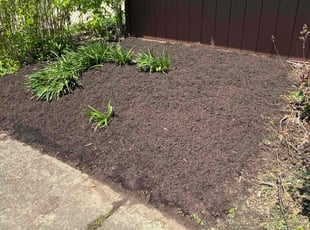 Mulching by robert rufin for Christena O. in North Ridgeville, OH