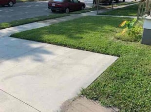 Melissa M.'s Lawn Care service result