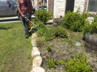 Weeding by Brian Orozco for Venecia R. in Fate, TX