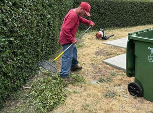 Bush Trimming by Juan Martinez for Sara L. in Stockton, CA