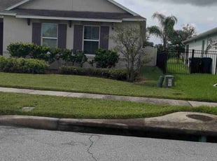 Weeding by Mike Diaz for Jannette G. in Orlando, FL