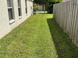 Dustin B.'s Lawn Service service result