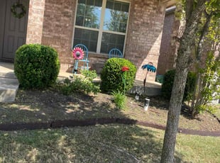 Bush Trimming by Samuel Fogg for Kelly M. in Denton, TX