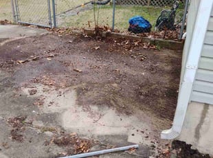Leaf Removal by Gregory Minitee for Nicia G. in Pemberton Township, NJ