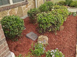 Mulching by Juan Sanchez-Valdez for Deborah H. in McKinney, TX