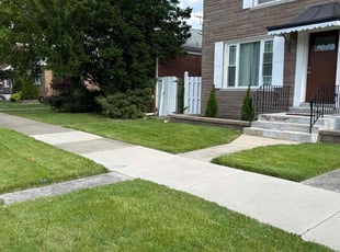 Eileen T.'s Yard Cutting service result