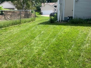 Megan F.'s Lawn Service service result