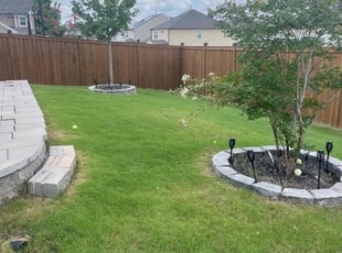 Kristy J.'s Yard Cutting service result