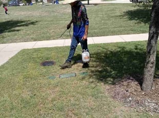 Weeding by Manuel Solis Soto for Sreeja R. in Allen, TX