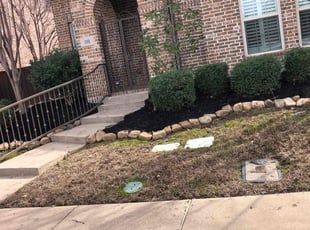 Mulching by Simon Diamond for Gail M. in Irving, TX