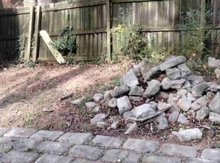Leaf Removal by Antavious Douglas for Virginia M. in Atlanta, GA