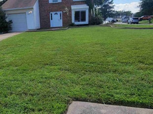 Crystal C.'s Lawn Mowing service result