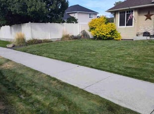Erin D.'s Yard Cutting service result