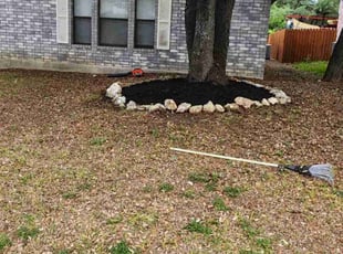Mulching by Deaunce Gidrey for Will G. in San Antonio, TX
