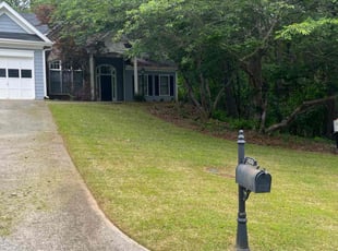 Landscaping by Matthew Veal for Kyle K. in Lawrenceville, GA
