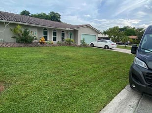 Leigh Anne G.'s Yard Cutting service result