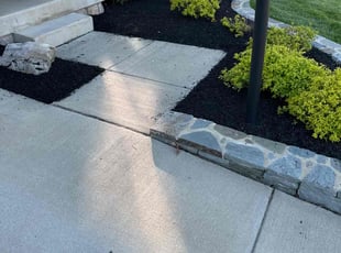 Mulching by Porfirio Jimenez for James S. in Manassas, VA